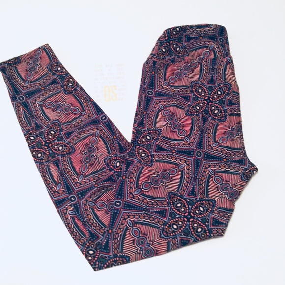 LuLaRoe Pants - LulaRoe O/S Leggings Multi Color Print